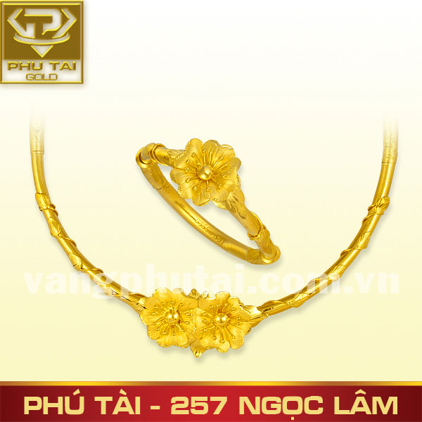 Bộ kiềng vòng cuốn hoa