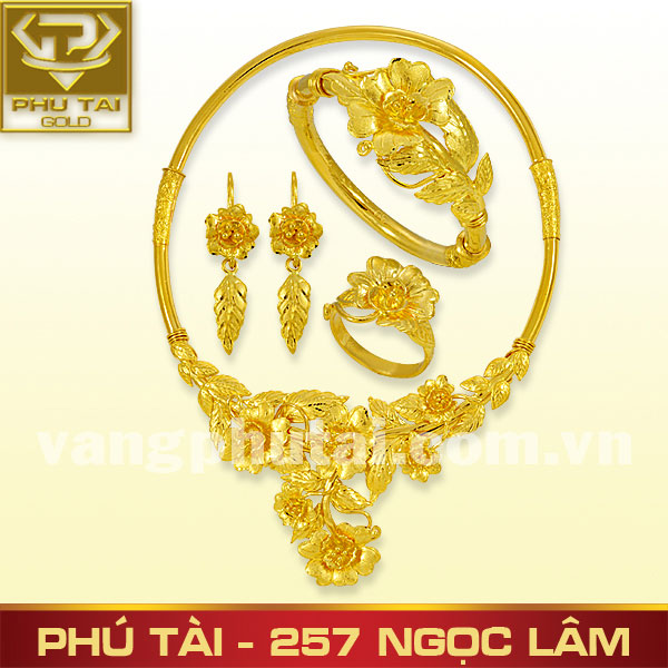 Bộ kiềng vòng cuốn hoa