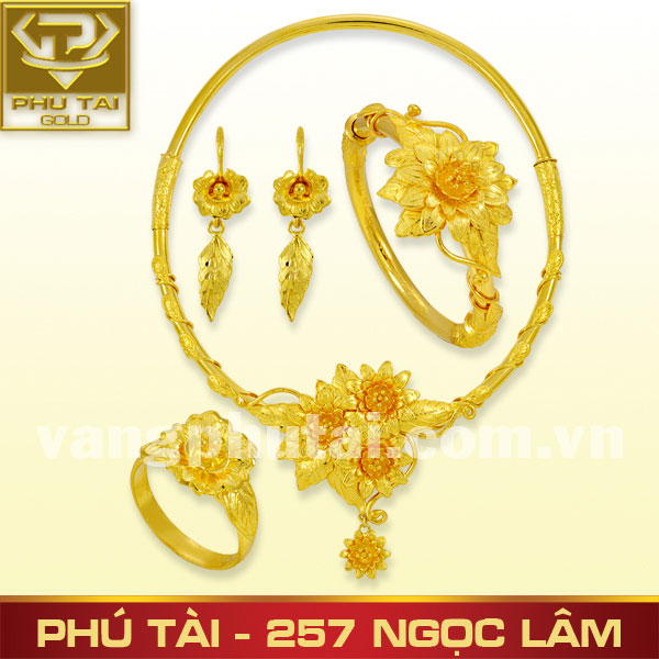 Bộ kiềng vòng cuốn hoa