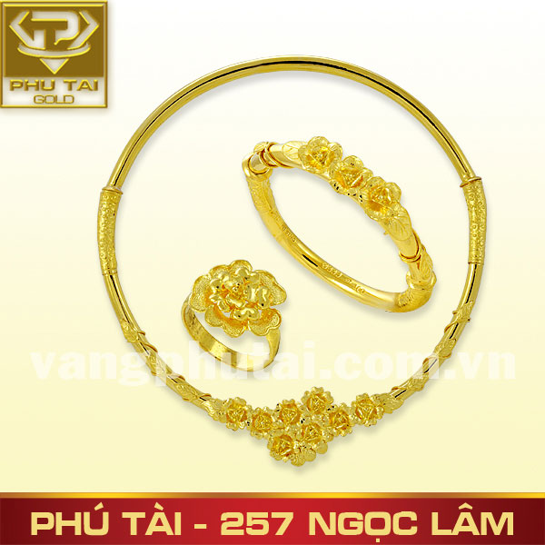 Bộ kiềng vòng cuốn hoa