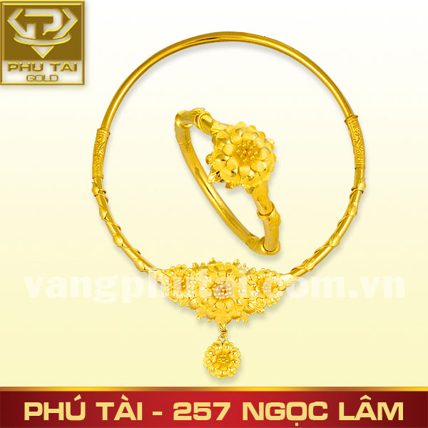 Bộ kiềng vòng cuốn hoa