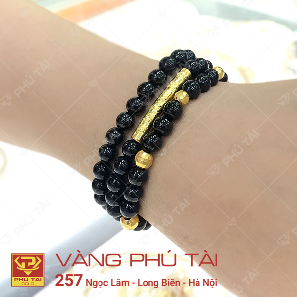 Charm kết dây vàng 24K