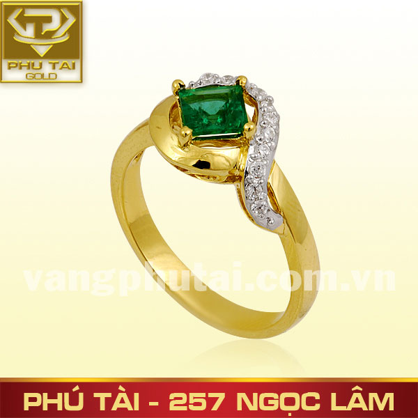 Nhẫn nữ gắn đá