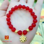 Charm vàng ta mix đá phong thủy