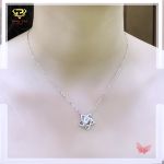 Dây chuyền nữ vàng trắng