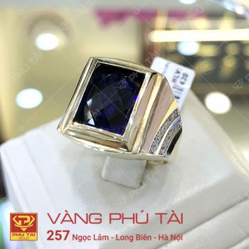 Nhẫn nam gắn đá