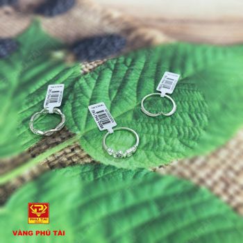 nhẫn nữ bạc