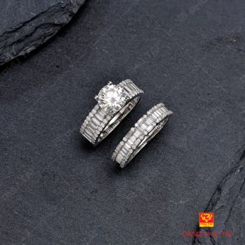 Nhẫn kim cương moissanite 3 - 15 triệu