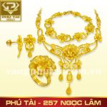 Bộ kiềng vòng cuốn hoa