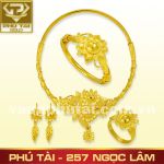 Bộ kiềng vòng cuốn hoa