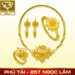 Bộ kiềng vòng cuốn hoa