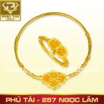 Bộ kiềng vòng cuốn hoa