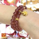 Charm kết dây vàng 24K