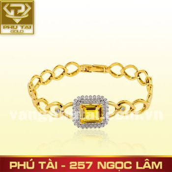 Lắc tay gắn đá