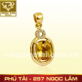 Mặt dây gắn đá