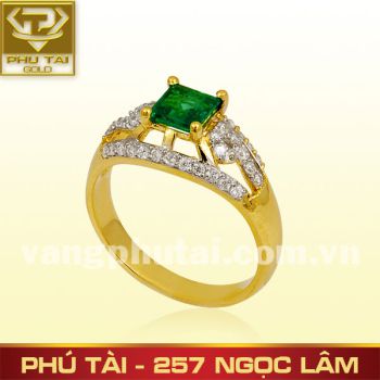 Nhẫn nữ gắn đá