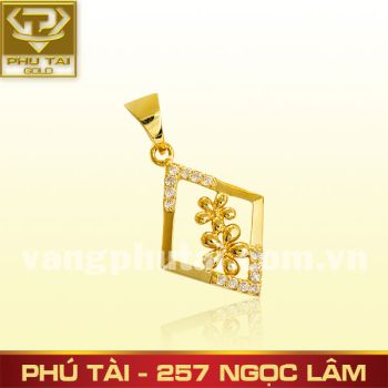 Mặt dây gắn đá