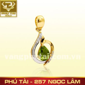 Mặt dây gắn đá