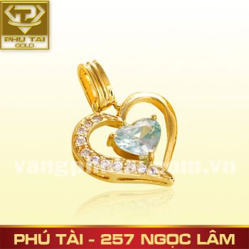 Mặt dây gắn đá