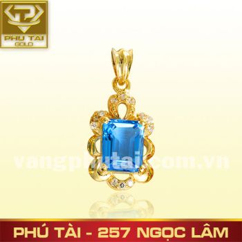 Mặt dây gắn đá