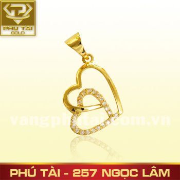 Mặt dây gắn đá