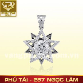 Mặt dây gắn đá