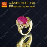 Nhẫn nữ gắn đá Ruby