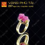Nhẫn nữ gắn đá Ruby