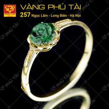 Vòng tay gắn Ngọc cẩm thạch