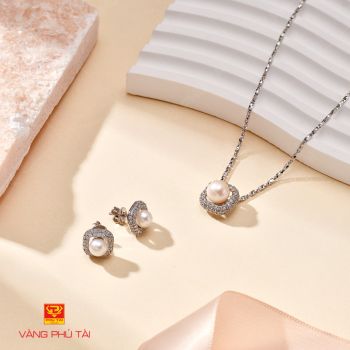 Bộ trang sức ngọc trai (mã 51511)